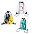 PVC drawstring bag waterproof transparent portable travel | https://www.bestnamebadges.com