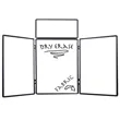 4' Show 'N Write Display (No Graphic Panels) | https://www.bestnamebadges.com