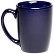 12 oz. Curved Java Custom Coffee Mug | https://www.bestnamebadges.com