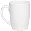12 oz. Curved Java Custom Coffee Mug | https://www.bestnamebadges.com