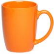 12 oz. Curved Java Custom Coffee Mug | https://www.bestnamebadges.com