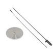 Micro Teardrop Sail Sign Flag Hardware | https://www.bestnamebadges.com