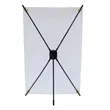 Mini X Banner Display Hardware | https://www.bestnamebadges.com