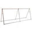 8' Horizontal A-Frame Hardware | https://www.bestnamebadges.com