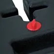 Square Plastic Water Weight for Event Tent Legs | https://www.bestnamebadges.com