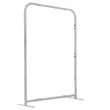 3' EuroFit Tabletop Straight Wall Hardware | https://www.bestnamebadges.com