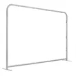 6' EuroFit Tabletop Straight Wall Hardware | https://www.bestnamebadges.com