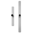 6' EuroFit Tabletop Straight Wall Hardware | https://www.bestnamebadges.com