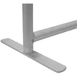 3' EuroFit Tabletop Straight Wall Hardware | https://www.bestnamebadges.com
