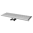 31.5" x 79" Tri-X Display Hardware | https://www.bestnamebadges.com