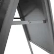 40" Uptown A-Frame Hardware | https://www.bestnamebadges.com