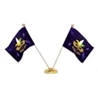 Base for two 4" x 6" Stick Flags | https://www.bestnamebadges.com