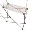 Deluxe GeoMetrix Clear Shelf | https://www.bestnamebadges.com