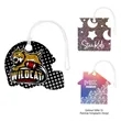 Acrylic Bag Tag - Custom Shapes 6" | https://www.bestnamebadges.com