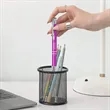 Retractable Metal Ballpoint Pen With Black Ink | https://www.bestnamebadges.com