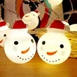 Santa Claus String Led Color Lights | https://www.bestnamebadges.com