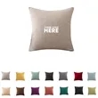Linen Throw Pillows | https://www.bestnamebadges.com