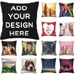 Linen Throw Pillows | https://www.bestnamebadges.com