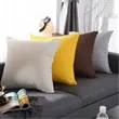 Linen Throw Pillows | https://www.bestnamebadges.com