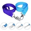 Imprinted Polyester Lanyard | https://www.bestnamebadges.com