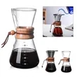 Pour Over Glasses Coffee Maker | https://www.bestnamebadges.com