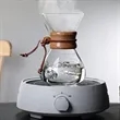 Pour Over Glasses Coffee Maker | https://www.bestnamebadges.com