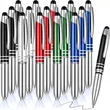 LED Ballpoint Pen with Stylus Tip | https://www.bestnamebadges.com