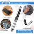LED Ballpoint Pen with Stylus Tip | https://www.bestnamebadges.com