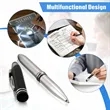 LED Ballpoint Pen with Stylus Tip | https://www.bestnamebadges.com