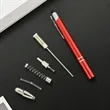 LED Ballpoint Pen with Stylus Tip | https://www.bestnamebadges.com