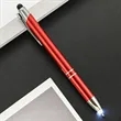 LED Ballpoint Pen with Stylus Tip | https://www.bestnamebadges.com