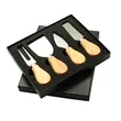 Cheese Board Knife Set with Gift Box | https://www.bestnamebadges.com