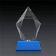 Devron 3D Award on Base - Sky Blue | https://www.bestnamebadges.com