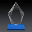 Devron 3D Award on Base - Sky Blue | https://www.bestnamebadges.com