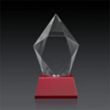 Devron 3D Award on Base - Red | https://www.bestnamebadges.com