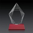 Devron 3D Award on Base - Red | https://www.bestnamebadges.com