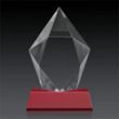 Devron 3D Award on Base - Red | https://www.bestnamebadges.com