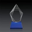 Devron 3D Award on Base - Blue | https://www.bestnamebadges.com