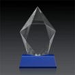 Devron 3D Award on Base - Blue | https://www.bestnamebadges.com
