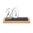 Northam Anniversary Award - Bamboo/Black | https://www.bestnamebadges.com