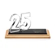 Northam Anniversary Award - Bamboo/Black | https://www.bestnamebadges.com