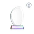 Wichita VividPrint™ Award on Newhaven Base - Prismatic | https://www.bestnamebadges.com