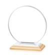 Victoria Award - Bamboo/White | https://www.bestnamebadges.com