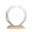 Kitchener Award - Bamboo/Black | https://www.bestnamebadges.com