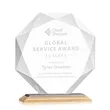 Kitchener Award - Bamboo/Black | https://www.bestnamebadges.com