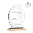 Wichita Award - Bamboo/Black | https://www.bestnamebadges.com