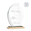 Wichita Award - Bamboo/Black | https://www.bestnamebadges.com