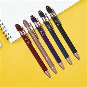 Premium Custom Metal Stylus Pen | https://www.bestnamebadges.com