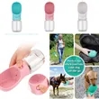 Portable Dog Water Bottle | https://www.bestnamebadges.com