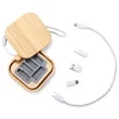 Bamboo Charging Cable Kit | https://www.bestnamebadges.com